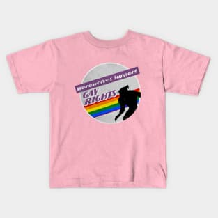 Gay Rights Werewolf Kids T-Shirt